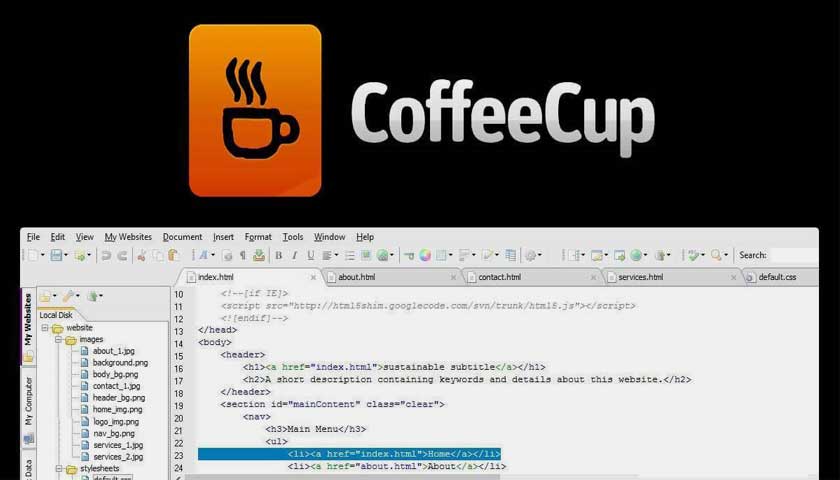 Coffee-Cup-Free-HTML-review-news